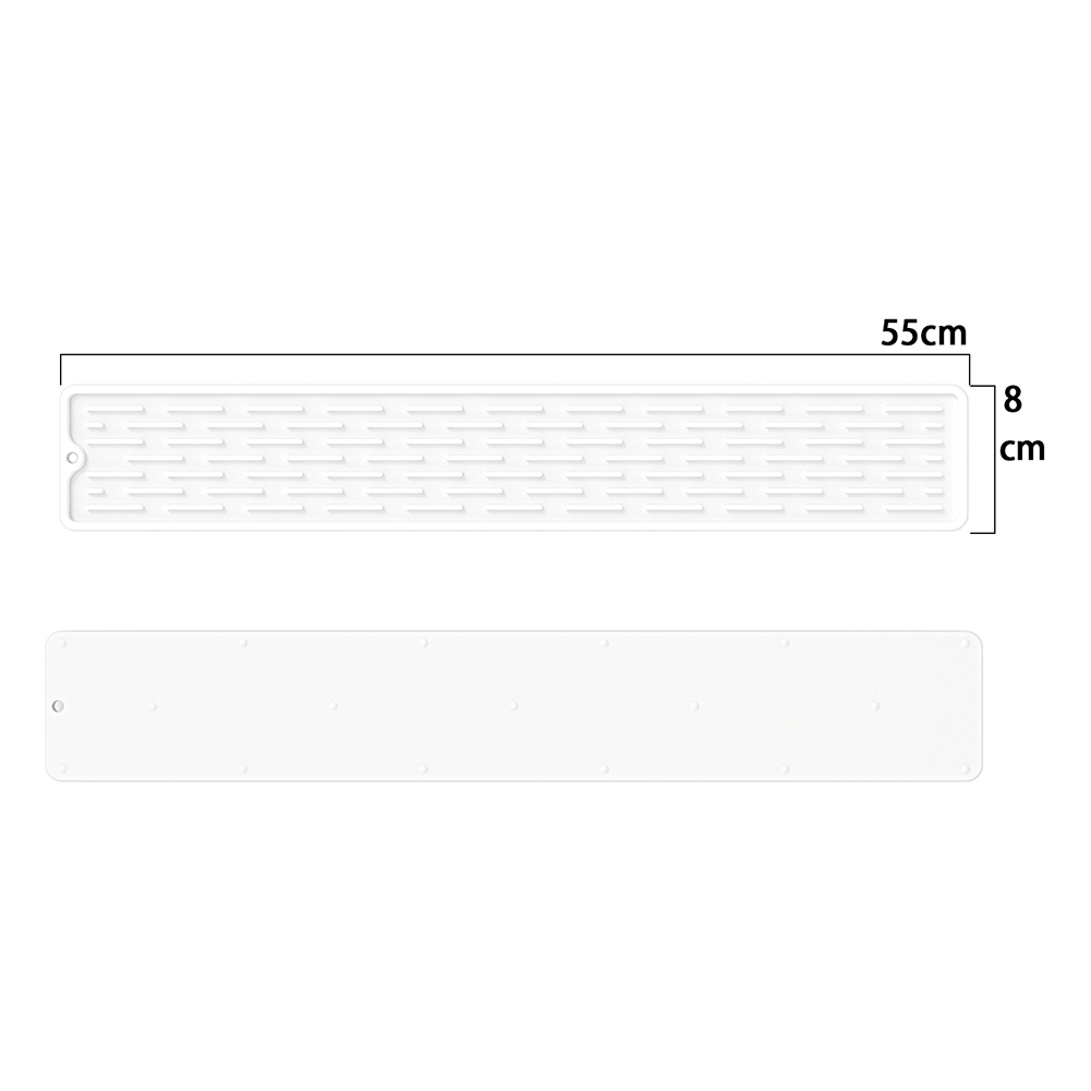 Siliconen Afwasmat Bar Servicemat Minimalistische Rechthoek Afdruiprek Mat Barman Antislip Vaatwasser Voor Thuiskeuken: Roze