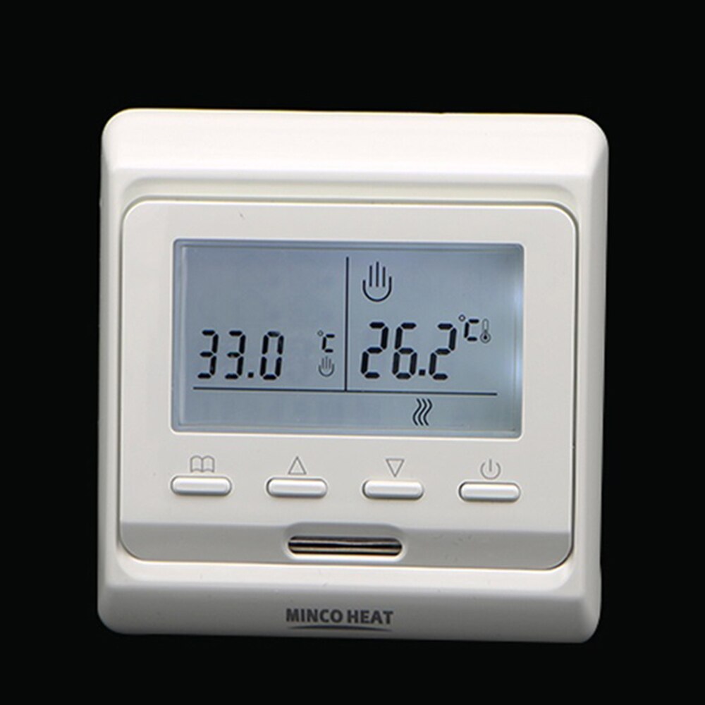 Electric Programmable Room Thermostat 220V 16A Temperature Controller for Underfloor Heating