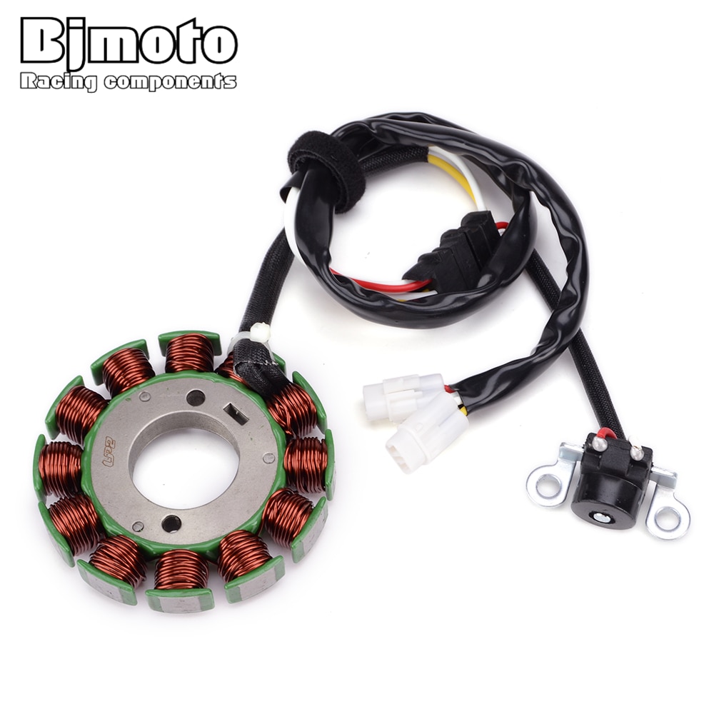BJMOTO Motorcycle Ignition Stator Coil For Yamaha WR250F WR 250F 5UM-81410-09-00 5UM-81410-31-00 Generator Magneto Stator Coils