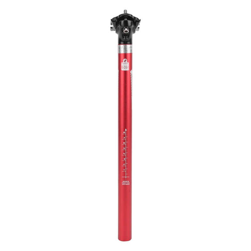 Fiets Zadelpen 27.2/30.9/31.6Mm Mountainbike Zadelpen Fiets Verstelbare Aluminium Zadel Post 400Mm zitbuis: 27.2mm Red