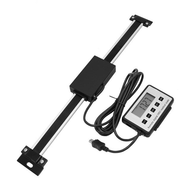 150mm 200mm 300 mm 0.01 mm Digital Linear Scale Remote Digital Readout linear Scale External Display Ruler with LCD Base