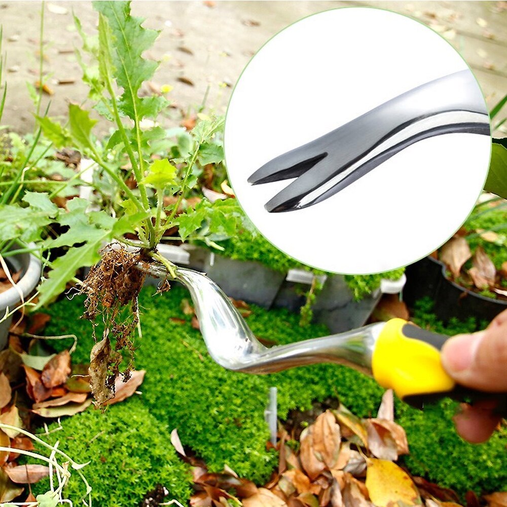 Protable Garden Tools Hand Trowel, Rake,Cultivator,Weeder Fork Dig Wild Vegetable Weeder Tools With Ergonomic Handle Garden Tool