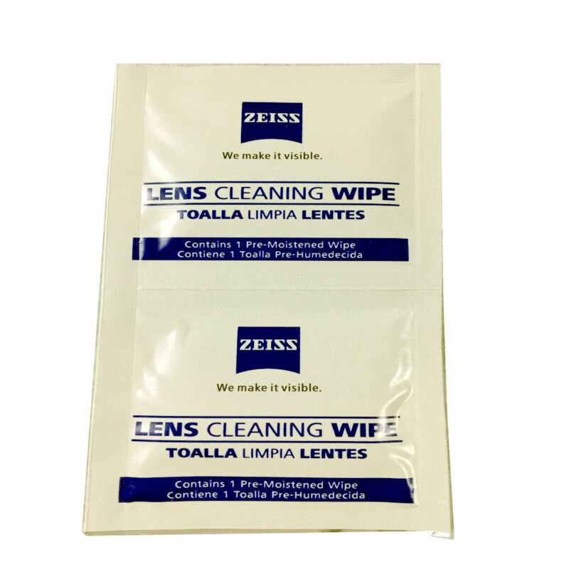 Zeiss Pre-moistened Lens Wipes Cleaning for Eyeglass Lenses Sunglasses Camera Lenses Cell Phone Laptop Lens Clothes 100ct Pack