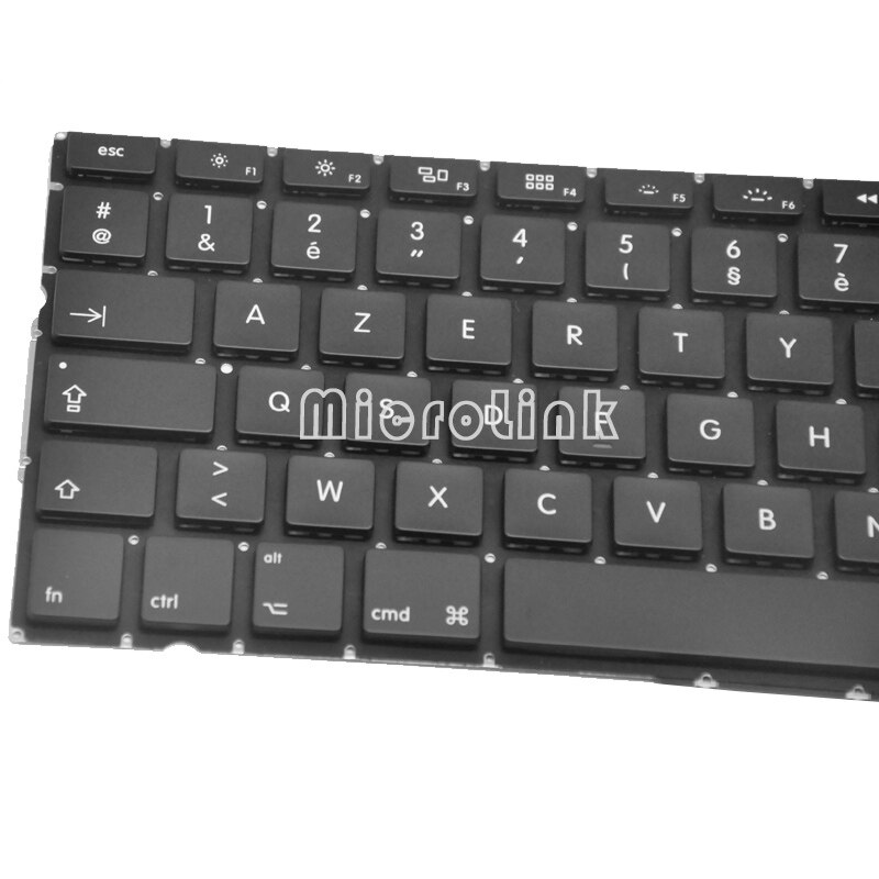 Keyboard for Macbook Pro 13" A1278 FR French France Keyboard+Backlight Backlit