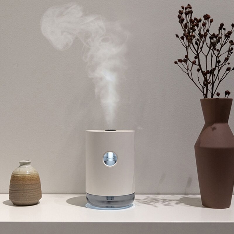 USB Portable Air Humidifier Rechargeable Mist Maker Large Capacity Aroma Diffuser Ultra-quiet Operation Fogger Appliance