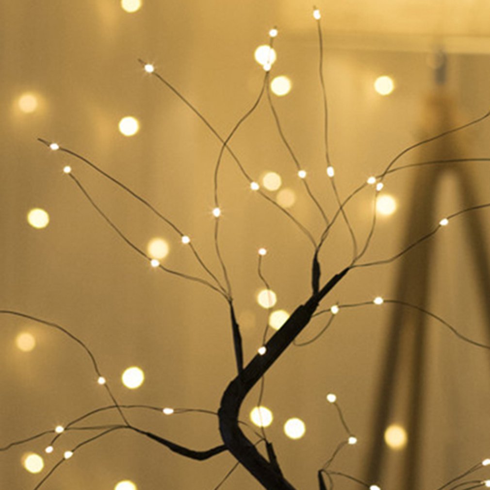 1 USB robić komputera ogień lampki choinkowe drut miedziany lampy stołbyć winnym doprowadziło lampka nocna robić domu sypialnia ślub impreza bar świąteczne dekoracje