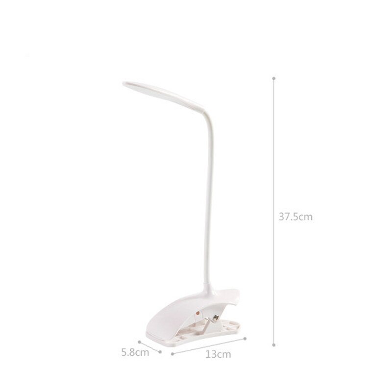 Lampe de bureau USB Led avec Clip lampe de Table Flexible Protection des yeux 14Leds pour livre de chevet lecture étude bureau travail enfant veilleuse