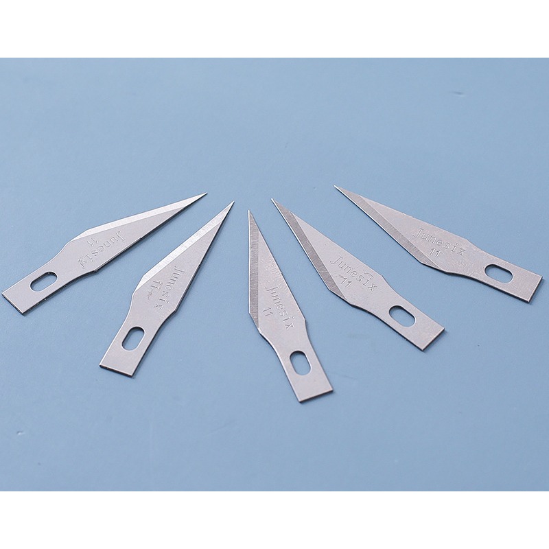 Neue 50/100 stücke Messer DIY Holz Carving Obst Lebensmittel Skalpell Handwerk Skulptur Schneiden Werkzeug Metall Gravur Klingen Messer Holz Carving