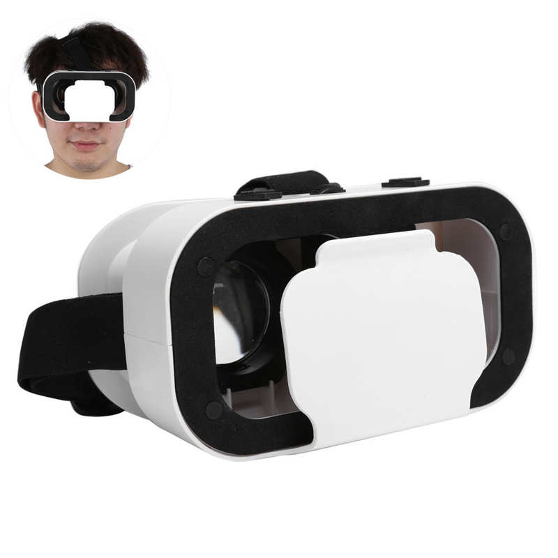 Lunettes de réalité virtuelle 3D, portables, Diatance, ajustables, pour téléphone de 4.7 à 6,53 pouces