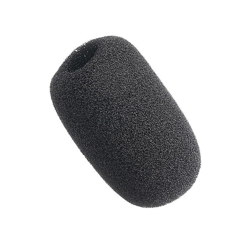 Mic Cover Voorruit Headset Wind Shield Foam Winddicht Prestaties Headsets Microfoon Pop Filter Spons Deksel 36*23Mm