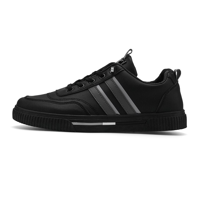 Hiver hommes chaussures Chaussures de Marche chaussures de plein air pour hommes blanc Toile chaussures hommes chaussures Plates menWarm cuir chaussures décontractées 40: A2 / 40