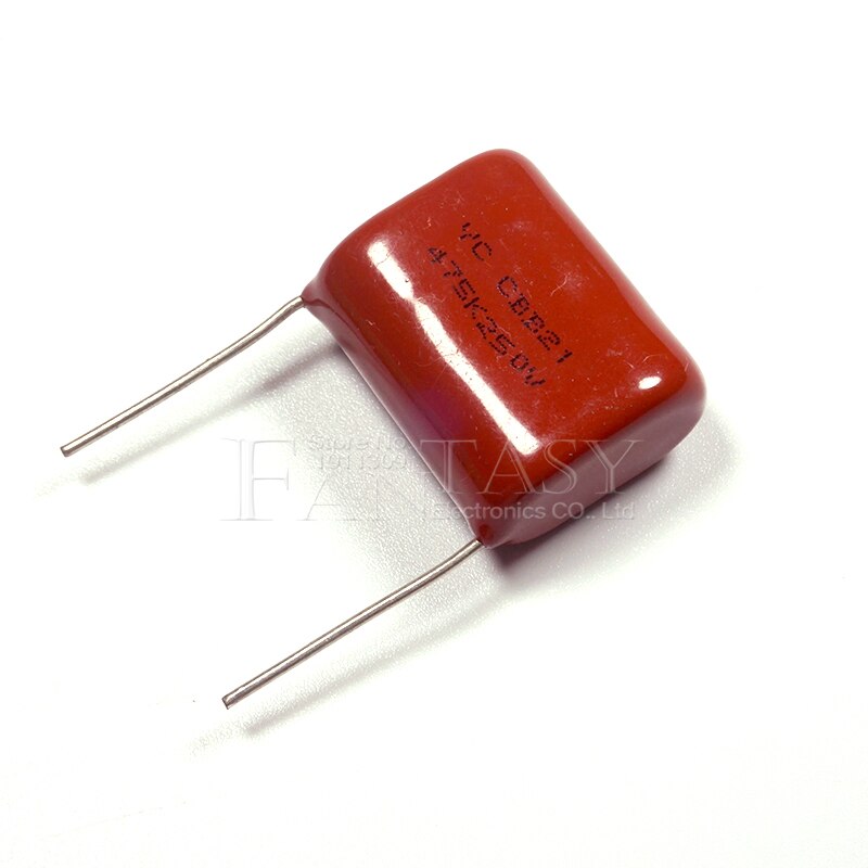 10Stck 250V475J Tonhöhe 25MM 250V 4,7 UF 475 4700PF CBB Polypropylen Film kondensator