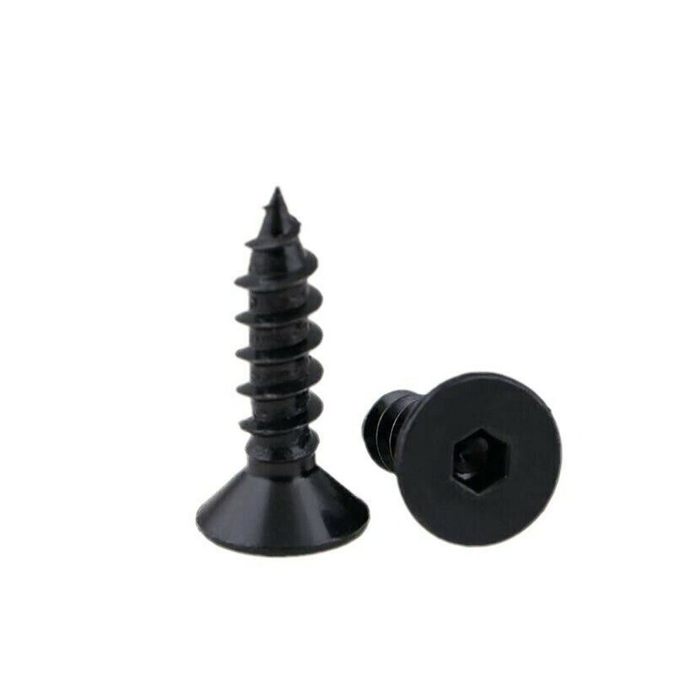 M3 Grade 8.8 flat head / countersunk hexagon socket self-tapping screws