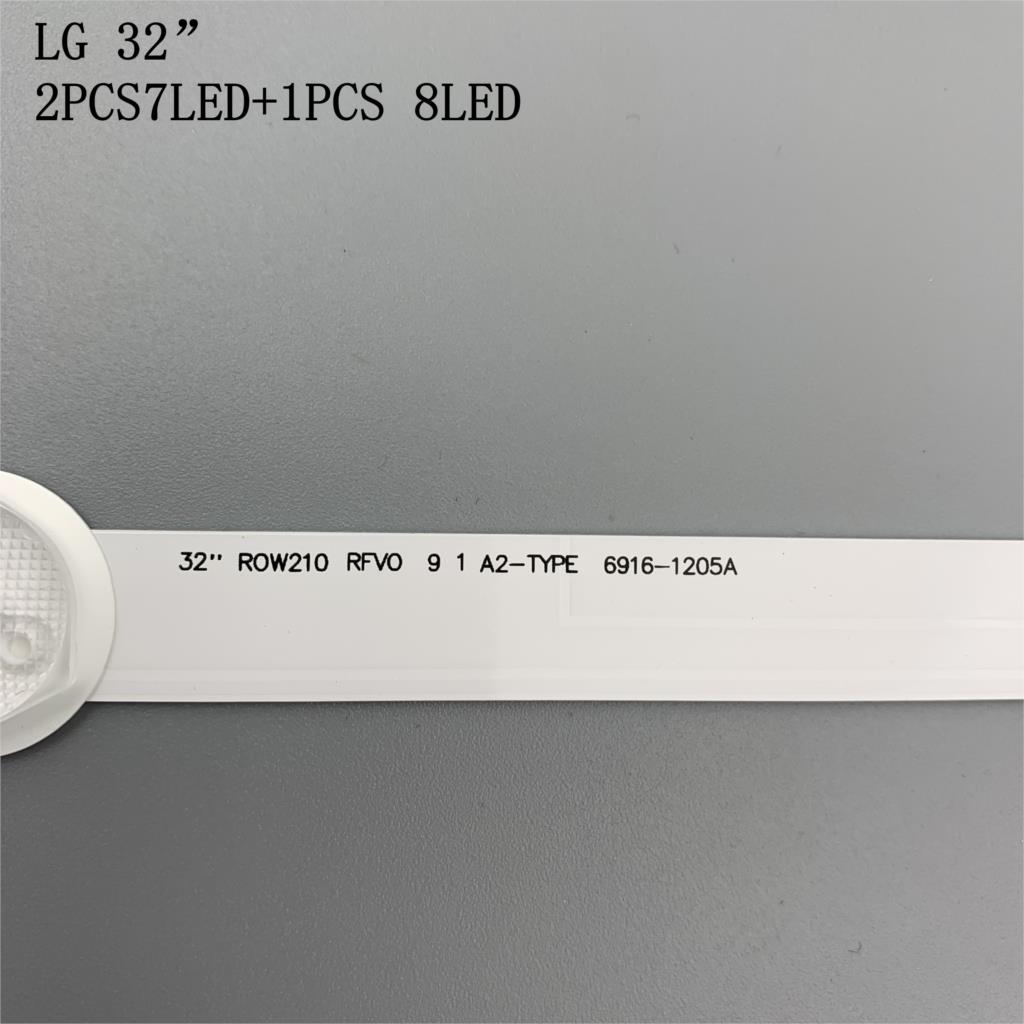 Reemplazo de tiras de lámparas de luz led completas para LG, accesorio de recambio para LG 32" 32LN540U-ZA 32LN5700 LC320DUE LC320DXE SF barras A1 A2 B1 B2 32LN/32LA. completo
