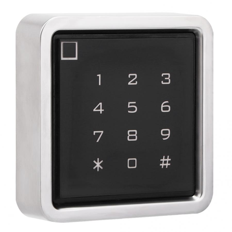 Ip68 vandtæt metal dør adgangskontrolkort touch tastatur adgangskode wiegand 26 hjem sikkerhedssystem kontrol de acceso