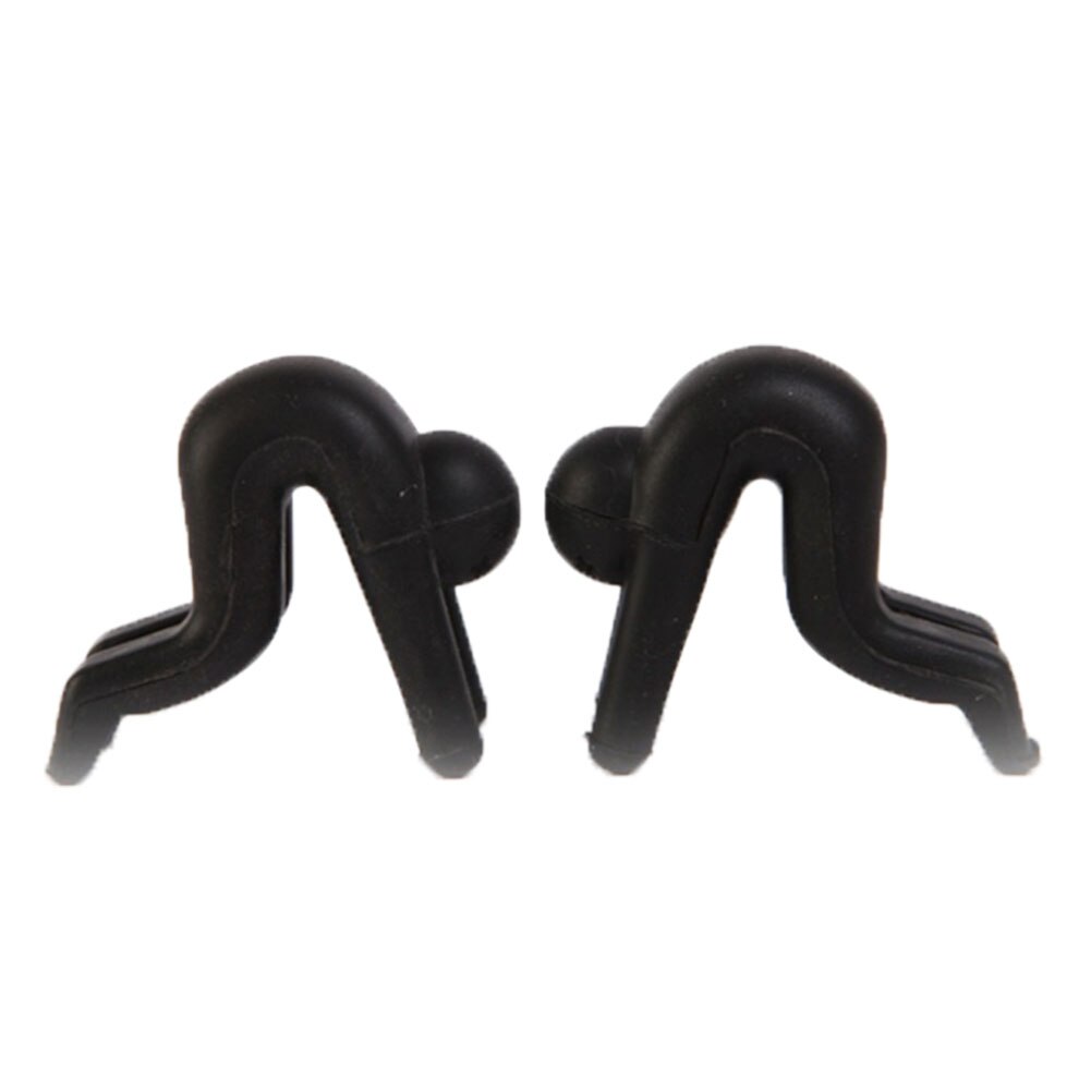 Soporte multifuncional de silicona para ollas, Kit universal de utensilios de cocina para el hogar, antidesbordamiento, para teléfono, 1 unidad: Black