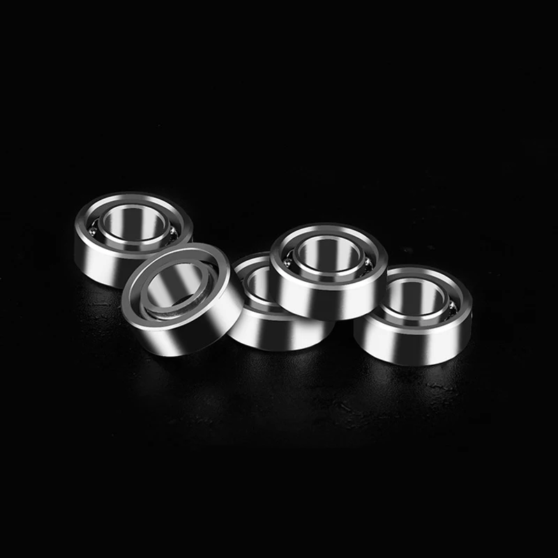 Roulement muet en acier inoxydable R188, 5 pièces, pour Fidget Spinner, roulements de , gyroscope du bout des doigts, roulement de roue à rouleaux en ligne