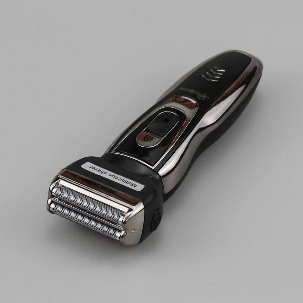 3 i 1 grooming kit genopladelig folie barbermaskine elektrisk barbermaskine til mænd skæg trimmer barbermaskine ansigts trimer næse trimmer