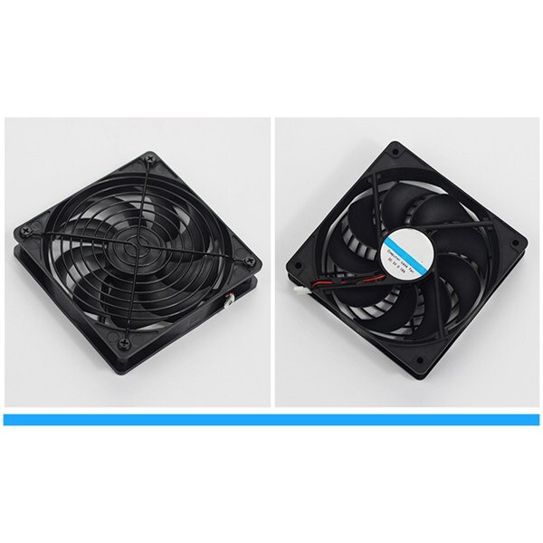 2000RPM USB Fan Router Lüfter DIY PC Kühler TV Kasten Drahtlose Stumm DC 5V USB Netzteil 120mm Fan 120X25mm