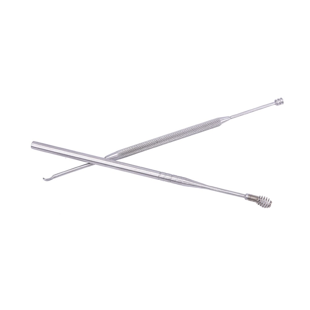 4pcs Ear Care Tools Remover Tool+Ear Wax Stick Kit Set Blackhead Pimple Comedone Acne Extractor