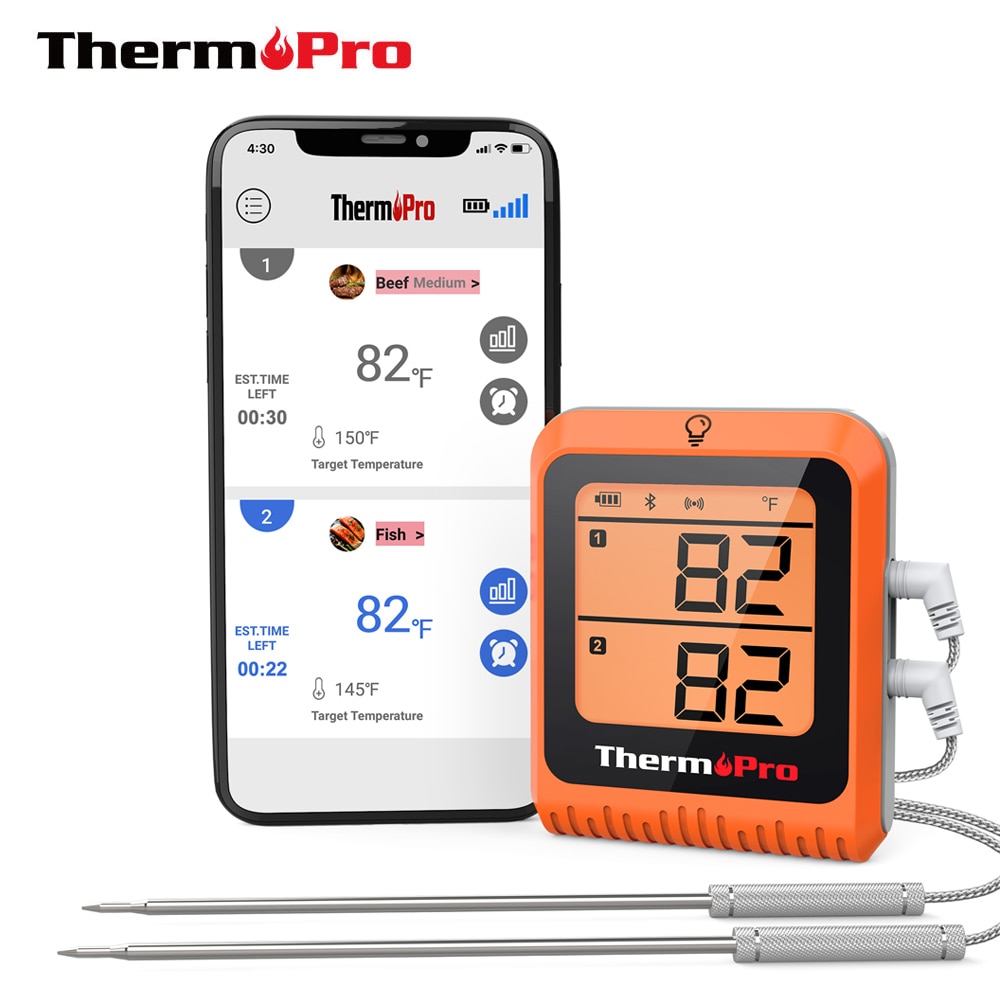 Thermopro TP920 150M Draadloze Vlees Thermometer Keuken Koken Oven Bbq Digitale Thermometer Met Dual Probe Voor Grillen