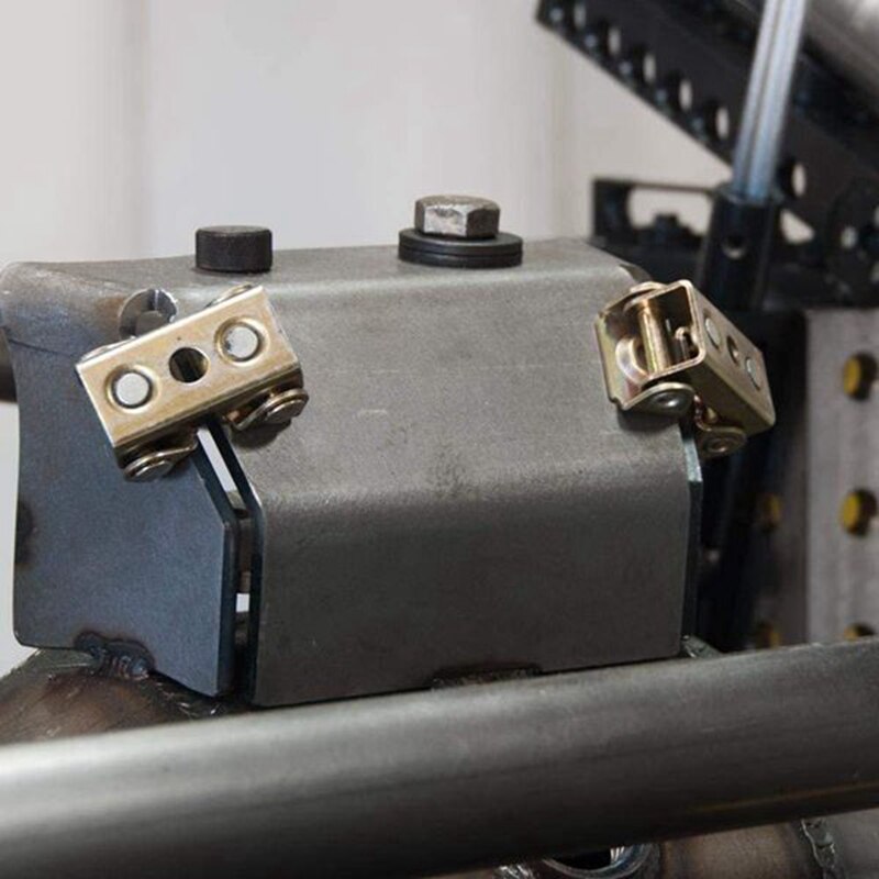 V Type Welding Jig Magnetic Welding Clamps Fixture Adjustable for Door Window Tool V Pads Weld Holders Hand Tool 6Pcs