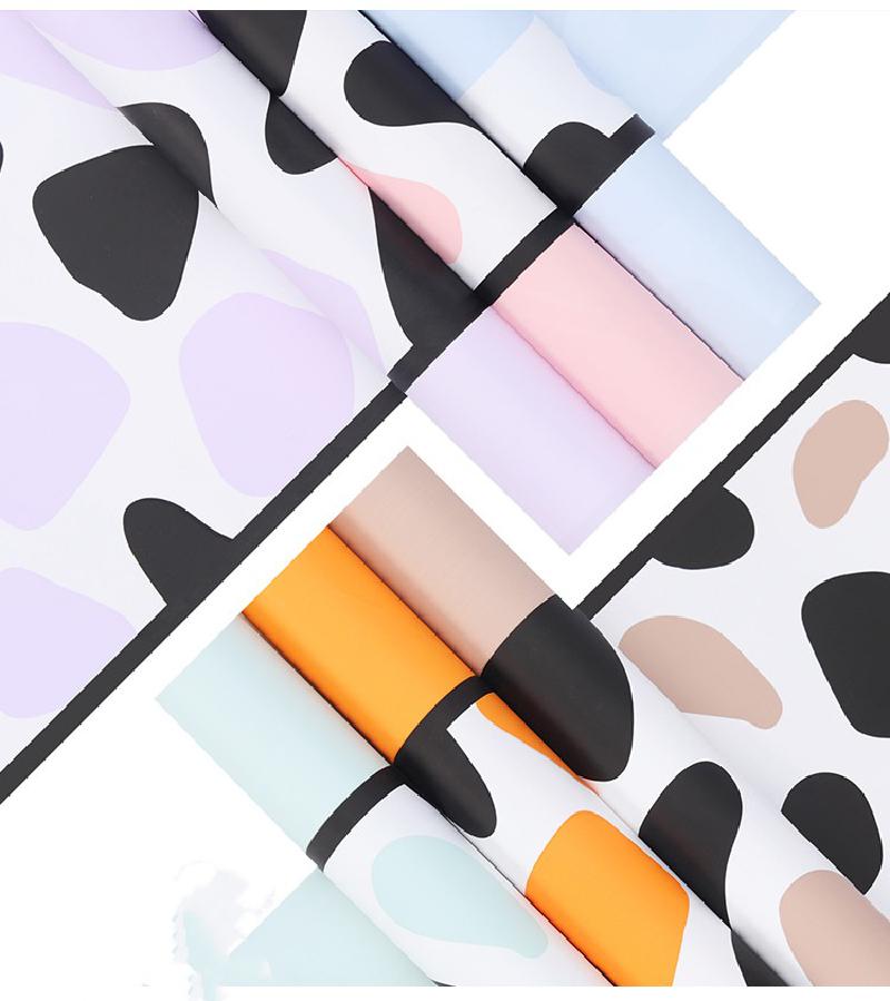 58*58cm 20pcs Flowers Wrapping Paper Zebra Giraffe Leopard Series Rose Package Paper Bouquet Material Floral Packaging Materials