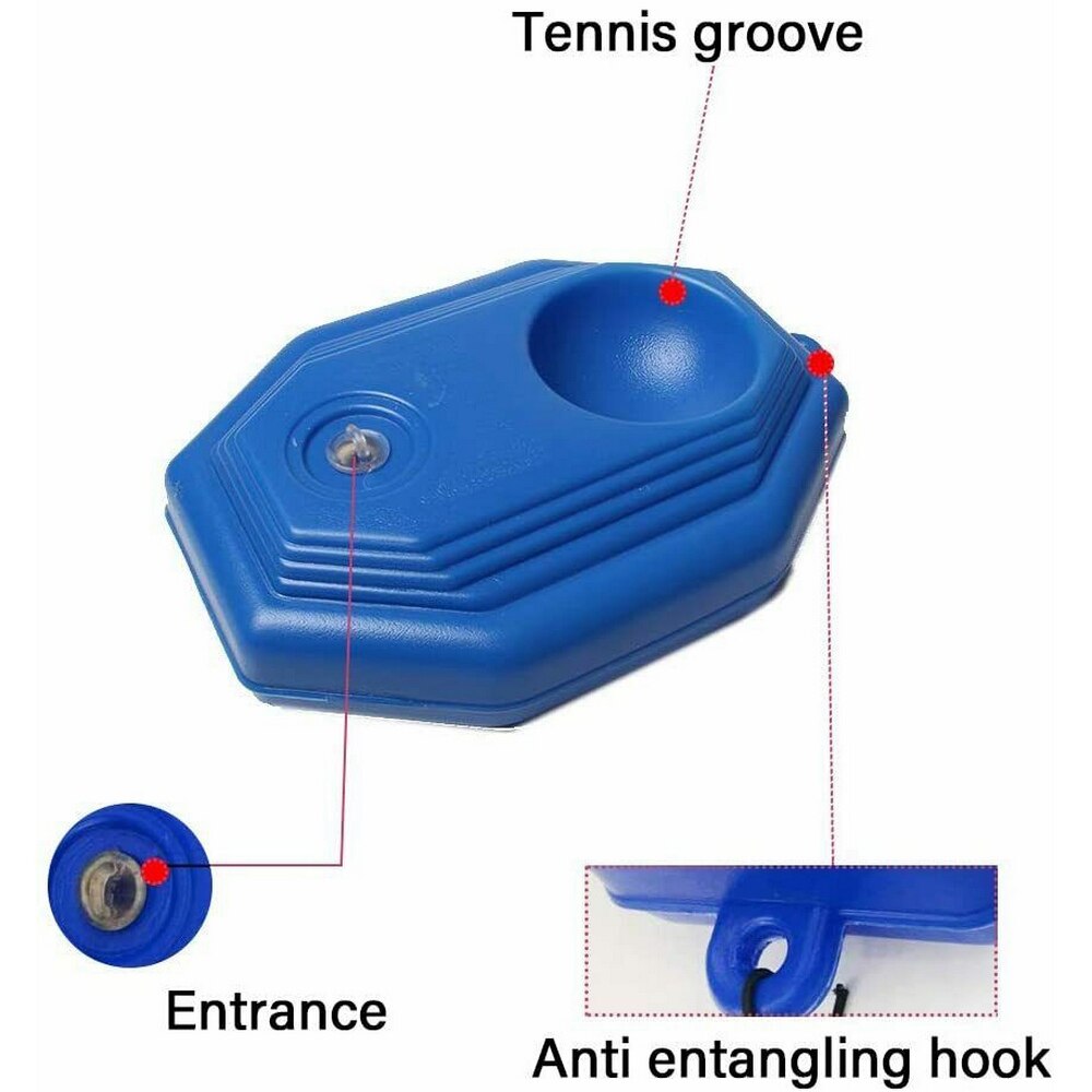 Ergonomisch Plastic Intensieve Tennis Trainer Tennis Praktijk Enkel Zelf-Studie Training Tool