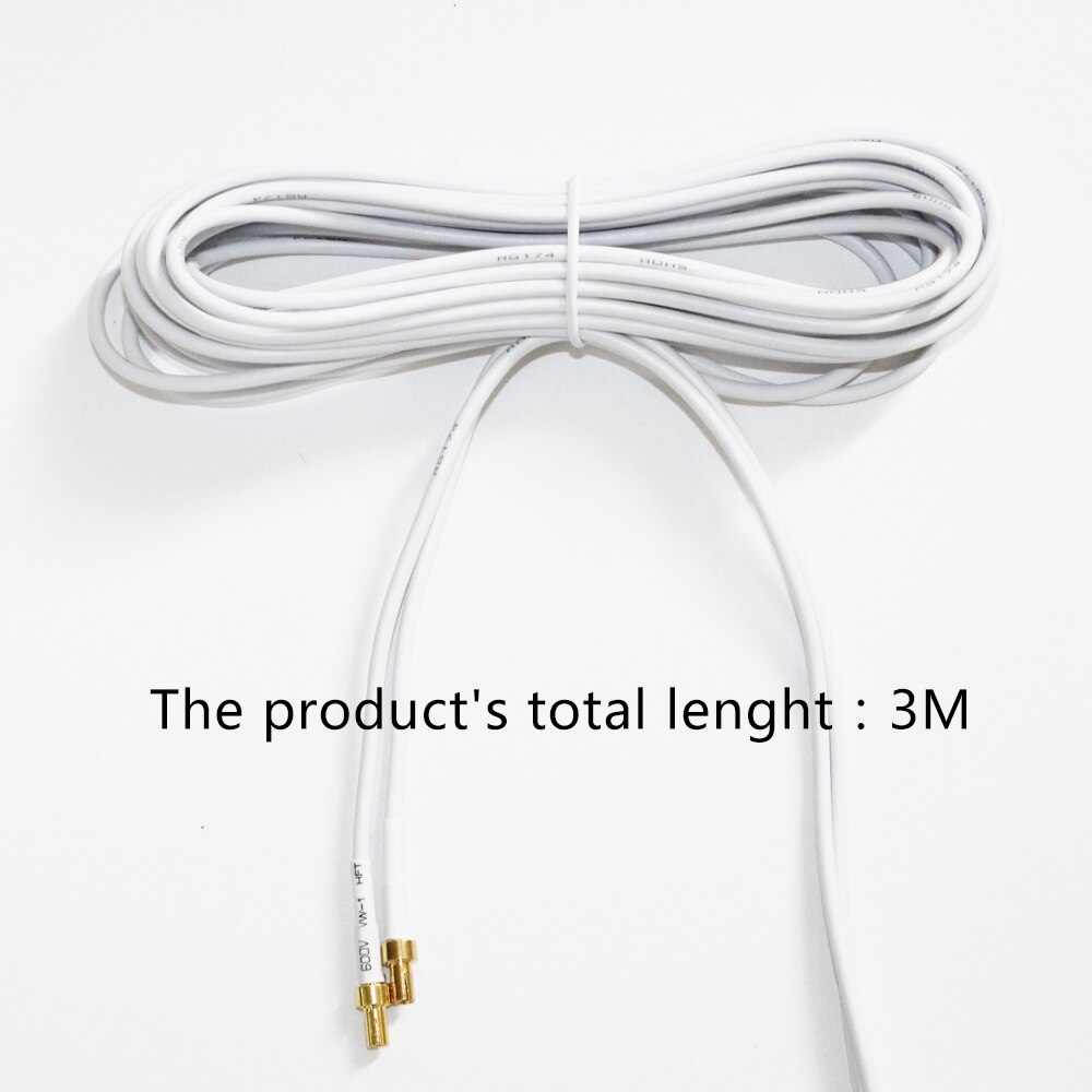 Dlenp 4G LTE Rotuter Antenna 3G 4G External Antennas for Huawei 3G 4G LTE Router Modem Aerial TS9 Connector with 3m cable