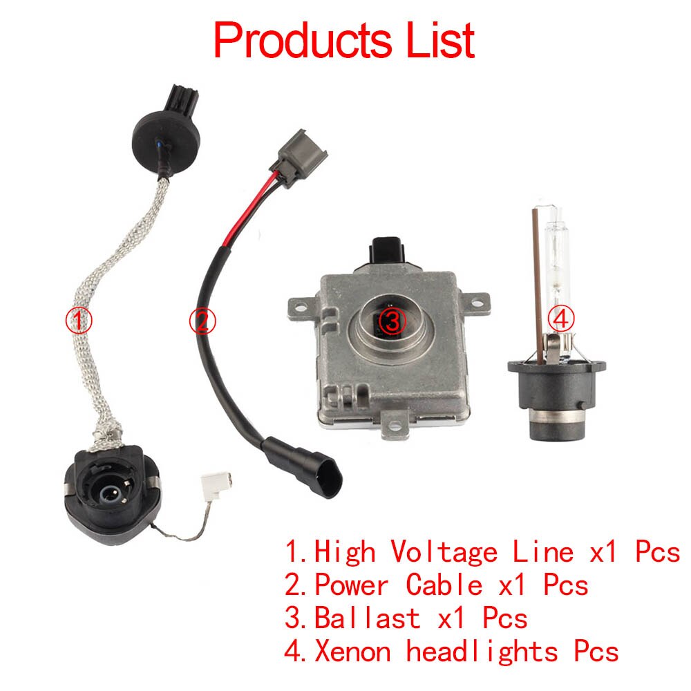 Dasbecan hid xenon  d2s d2r -liitäntälaite mitsubishi acura mazda honda 2004 -  -johtoon  w3 t 19371 w3 t 16271 w3 t 20671 w3 t 20971