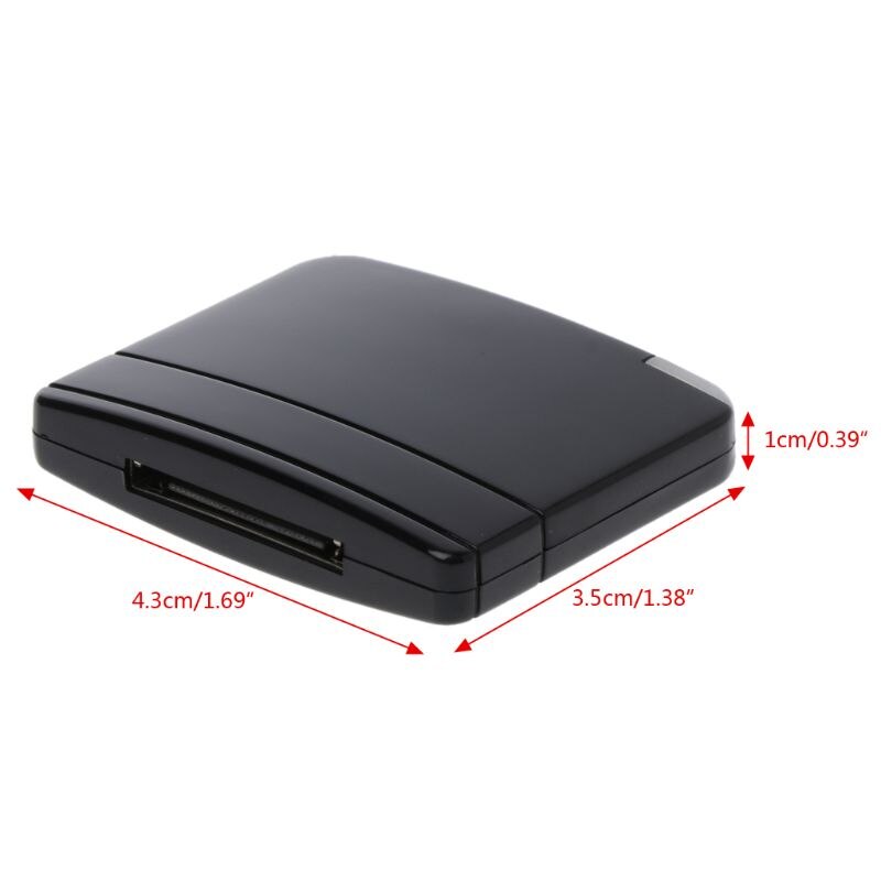 Adaptador receptor de Audio y música A2DP, Bluetooth, 30 Pines, soporte de altavoz para iPod, iPhone X6HA