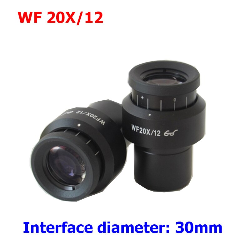 Mikroskop okular  wf5x wf10x wf15x wf16x wf20x wf25x mikroskop lins tillbehör vidvinkellins monokulära okular