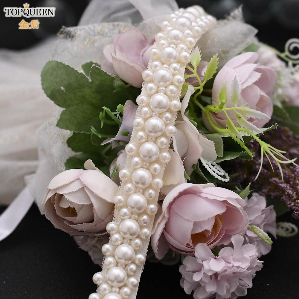Topqueen S184 Bruids Riem Lange Parel Bruiloft Bruids Riem Bruiloft Accessoires Riemen Bruidsmeisje Riemen Voor Jurken Wedding Sash