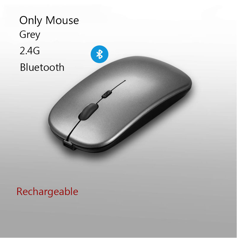 Bezprzewodowa klawiatura Bluetooth 2.4G z funkcją ładowania Mysz USB 78 klawiszy Przenośna klawiatura i mysz optyczna do laptopa PC: Bordowy