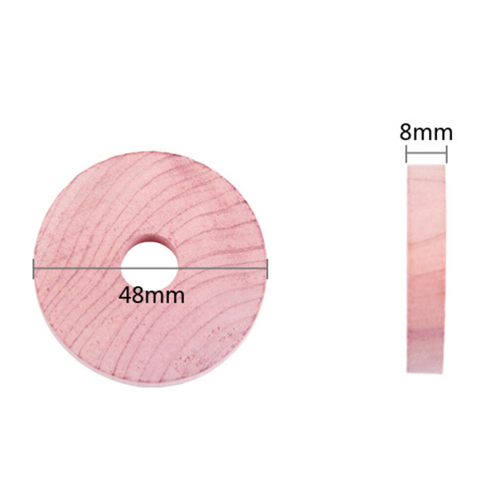 10pcs Round Natural Cedar Wood Balls Moth Repellent for Drawers Storage Boxes Closets