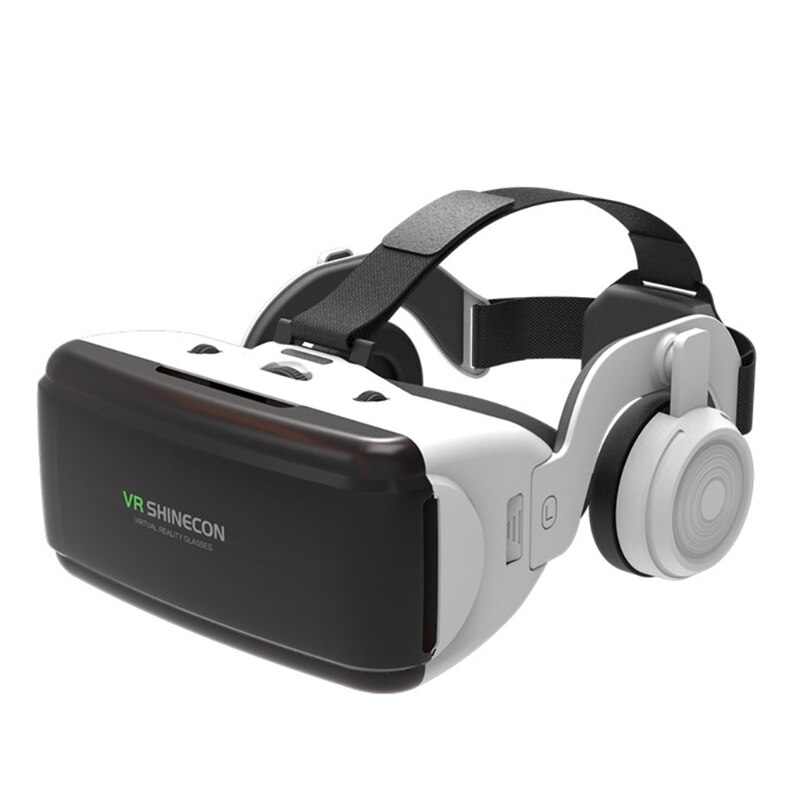 Mini VR originale realtà virtuale scatola di occhiali 3D Stereo VR -Google cartone Smartp cuffia casco per-ios-Smartphone Android, B: GE