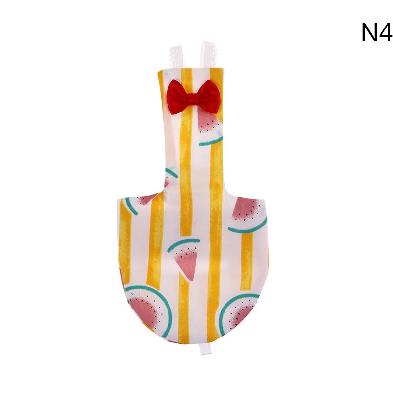 Pañal de loro con correa ajustable con pajarita, ropa de bolsillo anticaca, colorido Floral, cacatúa, palomas, pájaro, vuelo: -N4