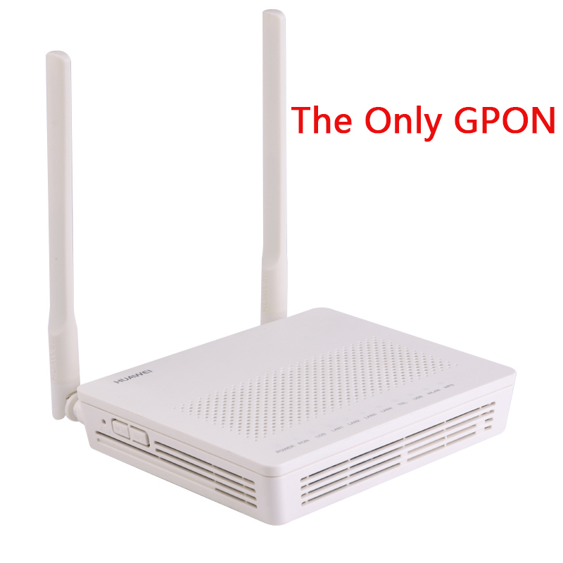 Gpon onu liten storlek echolife  eg8141 a 5 1ge+ 3fe+ 1 usb + 1 tel+ wifi 5 dbi antenn engelsk firmware modem: Gpon ingen låda