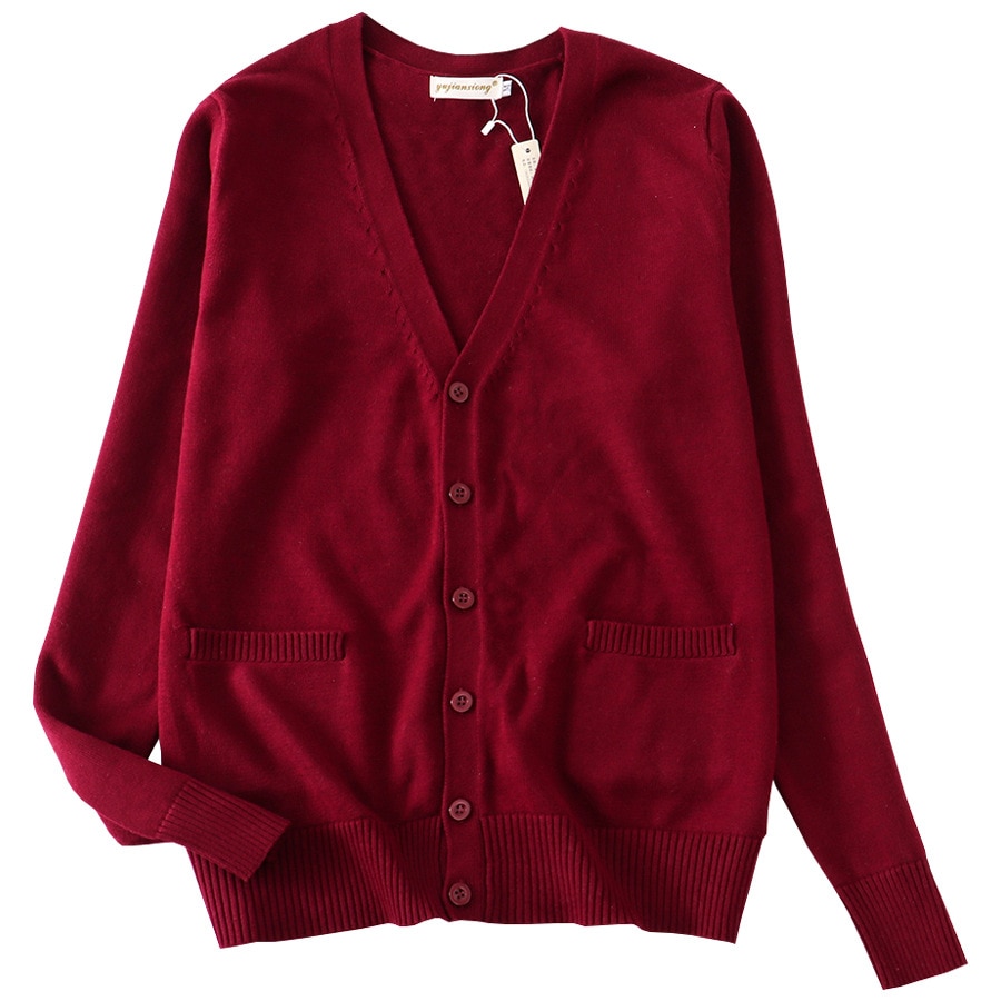 College Stijl Student Vest Zoete Jk Uniform Lolita Trui Koreaanse V-hals Trui Losse Uitloper Japanse School Uniform