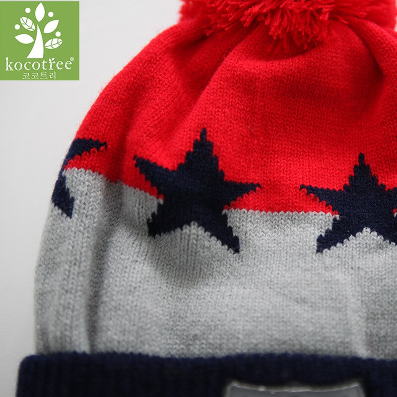 Kocotree 1 Tot 4 Jaar Oude Kinderen Twee Stukken Van Muts En Sjaal 4 Kleuren Beschikbaar Jongens En Meisjes winter Warm Cap