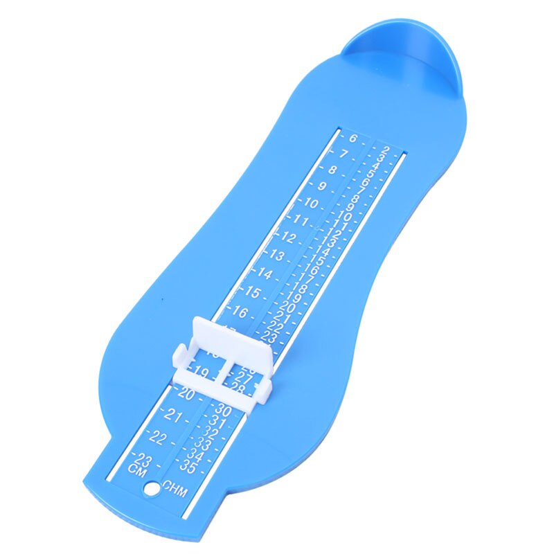 Regla de PIE de bebé de varios colores, dispositivo de medición de longitud, calculadora de zapatos para niños, accesorios de zapatos para bebés, calibrador, herramientas AXP001