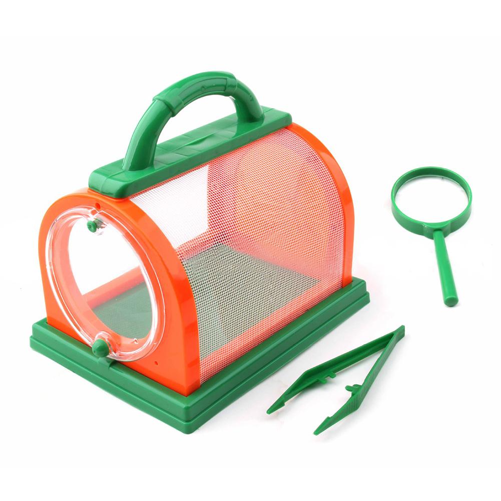 Children Backyard Exploration Critter Case Insect Small Animals Catcher Portable Insect Observation Cage #1: A