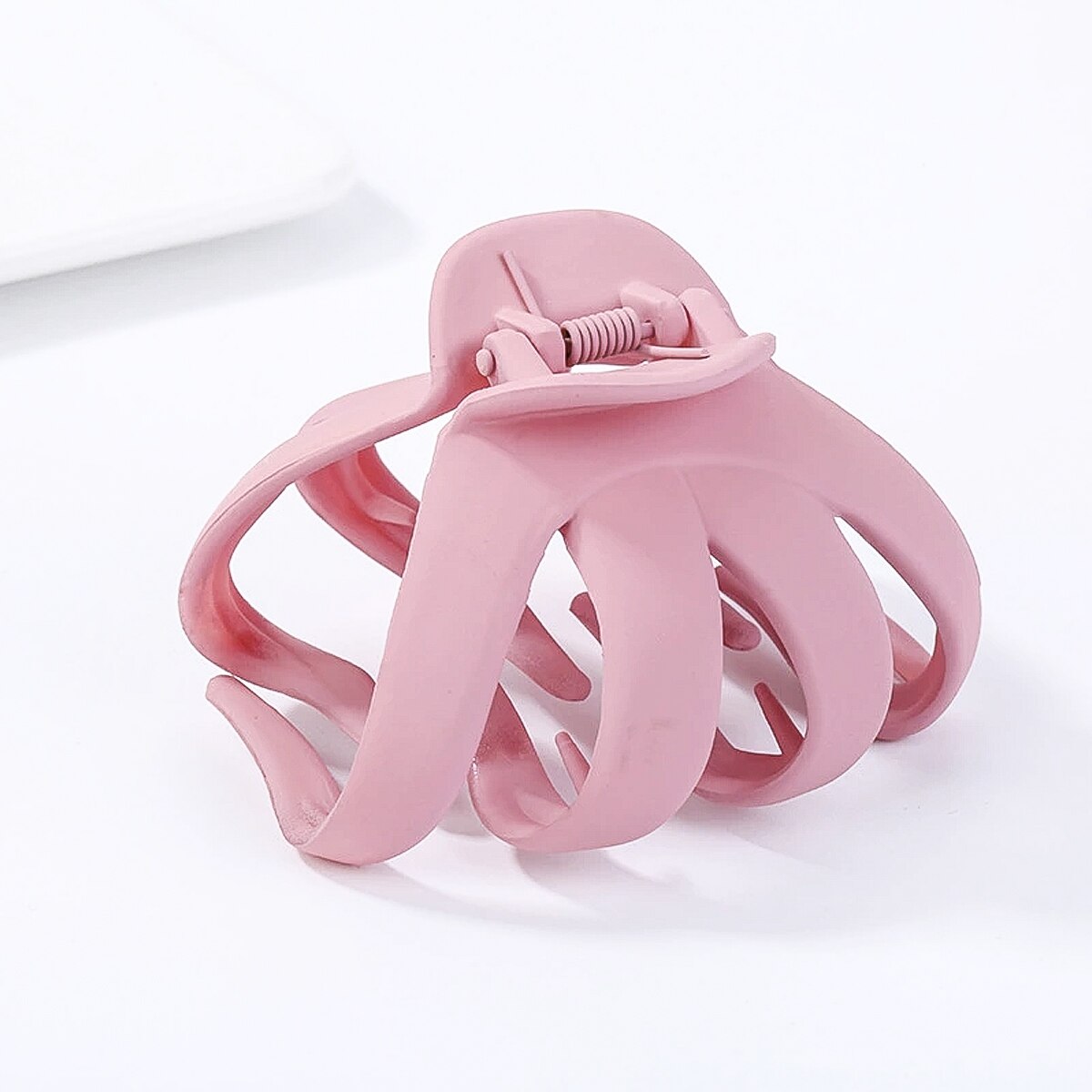 1pc koreanske solide butikk hårklør akryl hårnåler hårspenner hårspenner krabbe hårspenner hodeplagg til kvinner jenter hårtilbehør: 05