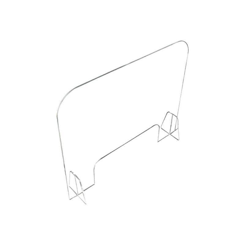 Clear Isolation Protection Board For Perfection Reception Side Counter Sneeze Sprayed Guard Shield Acrylic Uv Cut Screen: 24x30cm