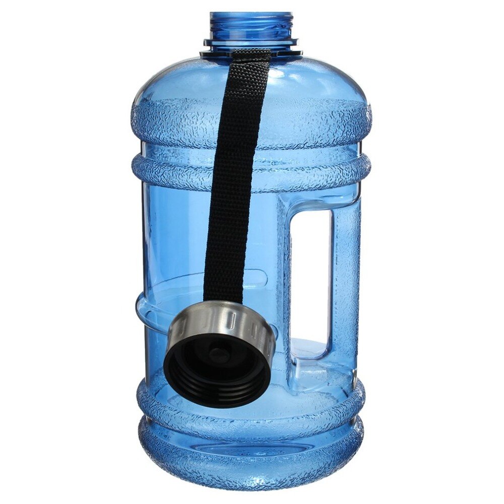 2.2L Grote Capaciteit Waterfles Outdoor Sport Gym Ruimte Fitness Training Camping Running Workout Bergbeklimmen