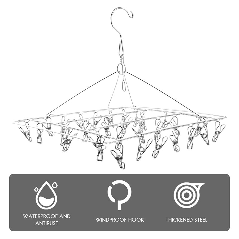 Skarpety stojaki robić suszenia wieszak na pranie prostokąt z 30 szt. Kołki kryty na zewnątrz suszarka robić bielizny wiszące suszarki robić bielizny suszenie dziecka