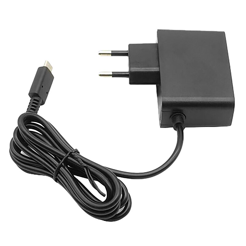 Suitable for SWITCH Game Console Power Charger with Transformer Handle Fast Charge for SWITCH Charger(EU Plug): Default Title