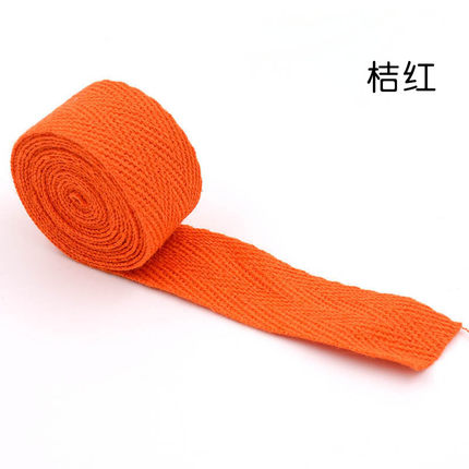 10 Meter 20mm Gurt Baumwolle Gurtband Rucksack Riemen DIY NäHenne Zubehör Haustier Seil: Orange