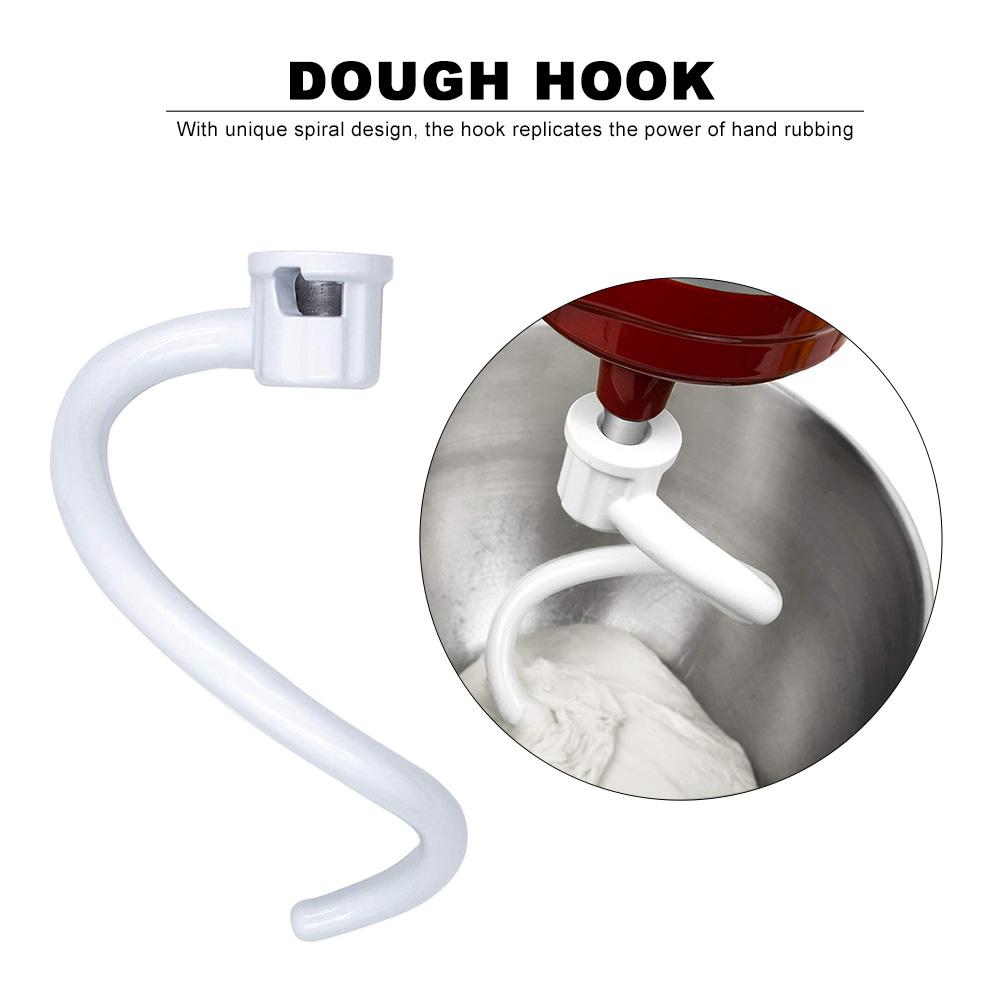 Spiral Coated Aluminum Dough Hook Non-stick Stand Mixer for Kitchenaid KNS256CDH