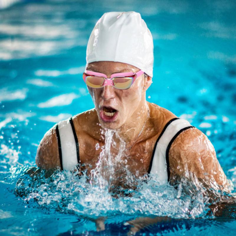Zwembril Vrouwen Man Bril Zwemmen Professionele Anti Fog Waterdicht Swim Eyewear Duikbril